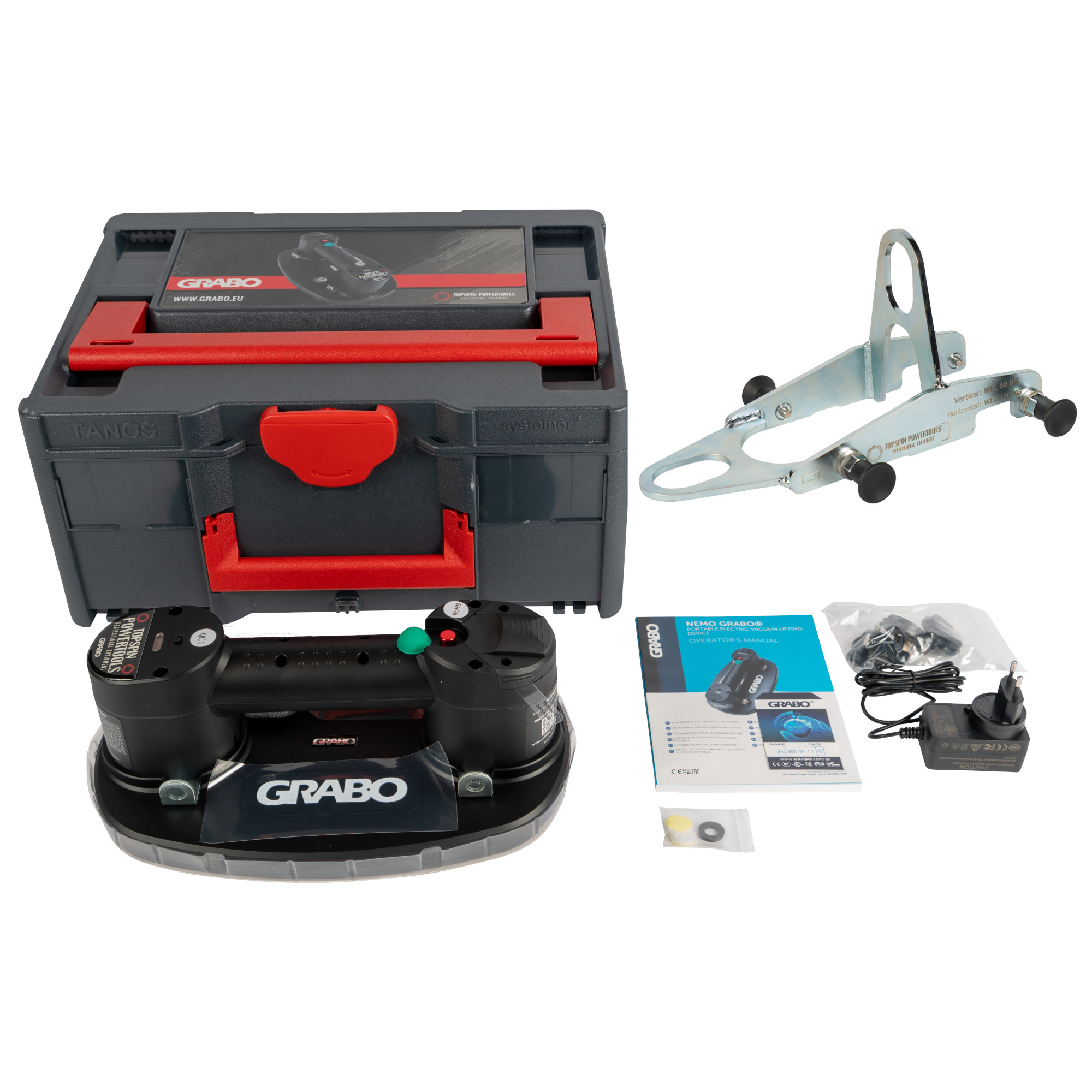 Grabo Plus in systainer + Hefoog V-120